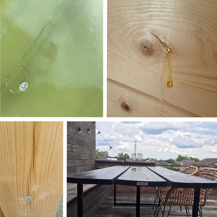 MaximaVida houten tuinbank Provence 170 cm - 60 mm houtdikte