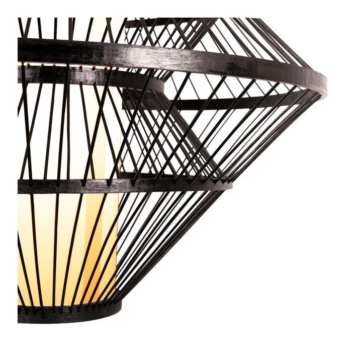 Lucide PASQUINO Hanglamp - Zwart