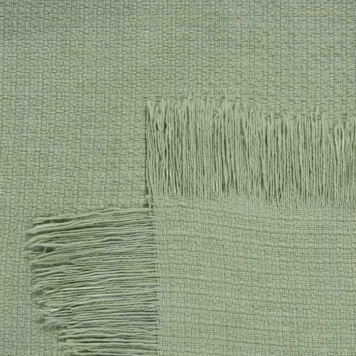 Beliani - YERBENT - Bedsprei - Groen - 200 x 220 cm - Katoen