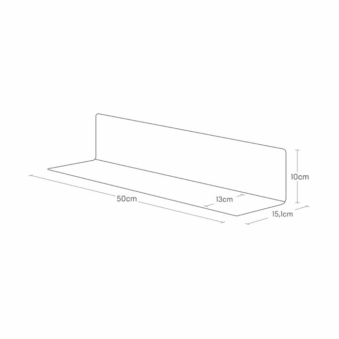 Yamazaki Tower Wandplank Film hook - Zwart