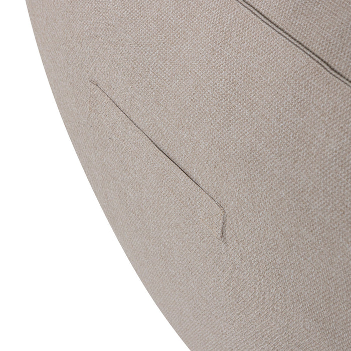 WOOOD Velora Tuin Ligbed & Loungestoel - Polyester - Zand - Set van 2