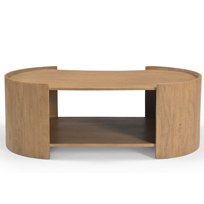 DÉJA Living - Salontafel Naturel Hout - 110cm - Xandrine