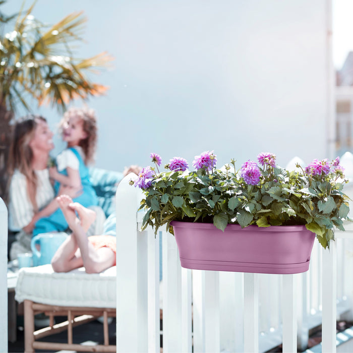 Elho Corsica Easy Balcony 60 cm Wit