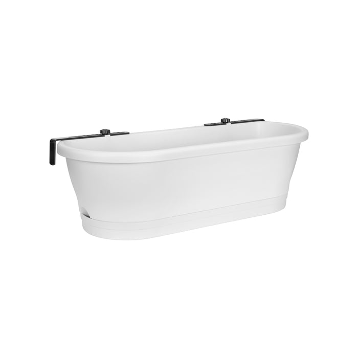 Elho Corsica Easy Balcony 60 cm Wit