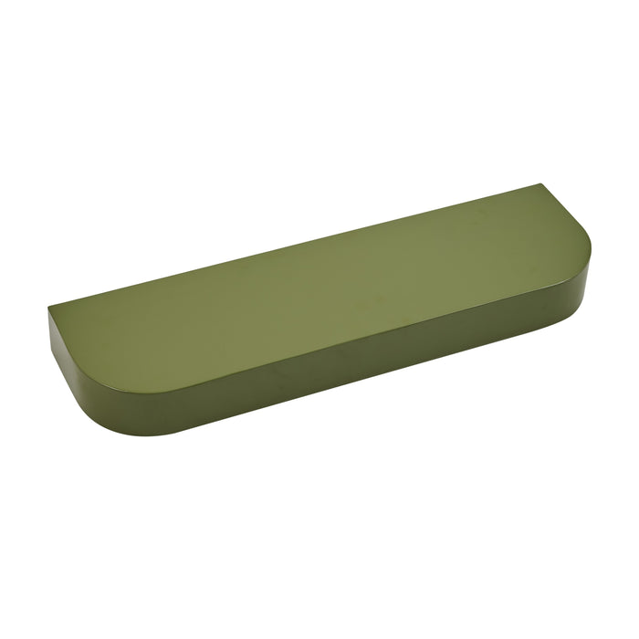 Wandplank Disk - Groen - Metaal - 70x7x20cm (BxHxD)