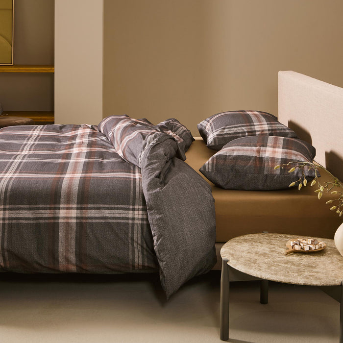 Essenza Valentina Dekbedovertrek - 200 x 220 cm - Grijs