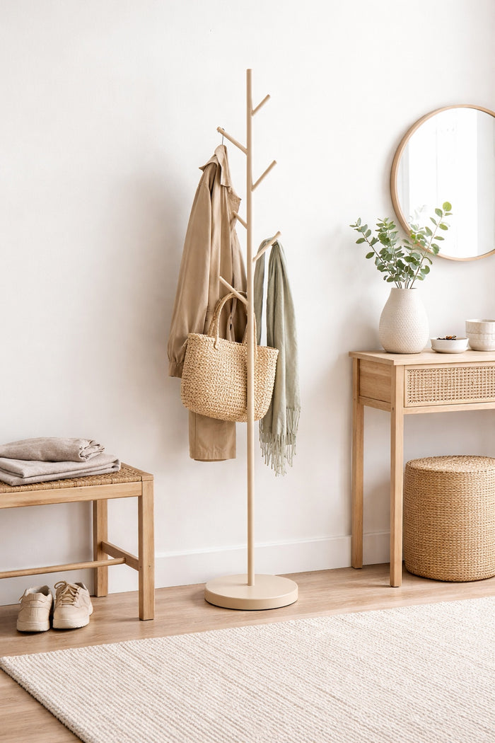 LOFT42 Tree staande kapstok - Beige - Metaal - 170x27