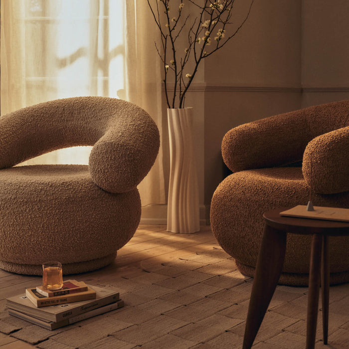 Ferm Living Rylith Floor Vaas - Off-White