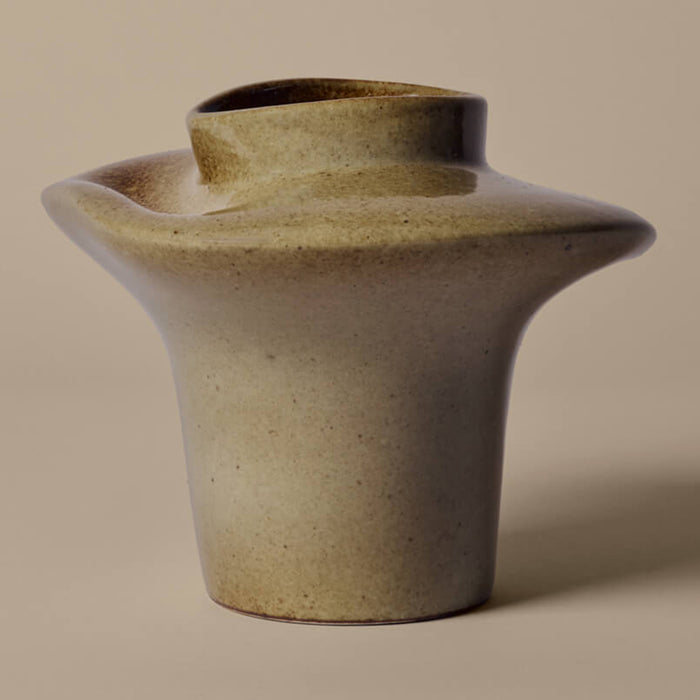 Ferm Living Evio Vaas H 22 cm - Elm Green