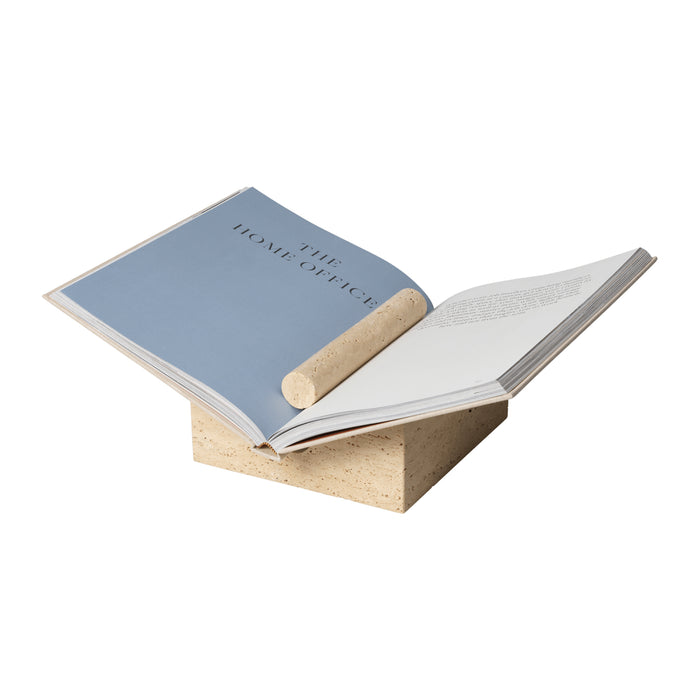 Ferm Living Tvara Boekenstandaard - Travertine