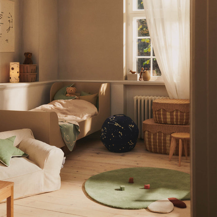 Ferm Living Constellation Poef - Dark Blue