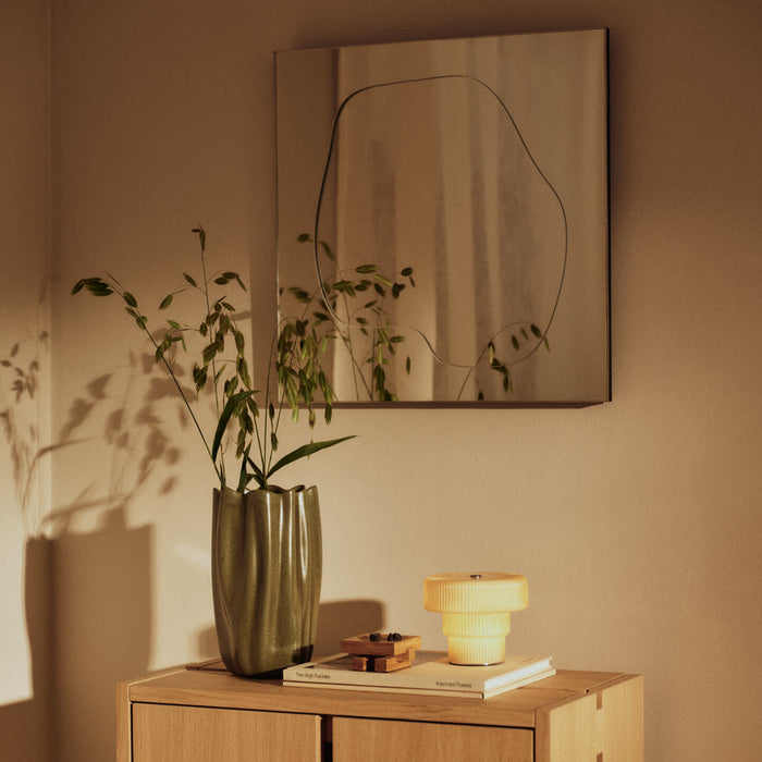 Ferm Living Ripple Draagbare Tafellamp - Oat