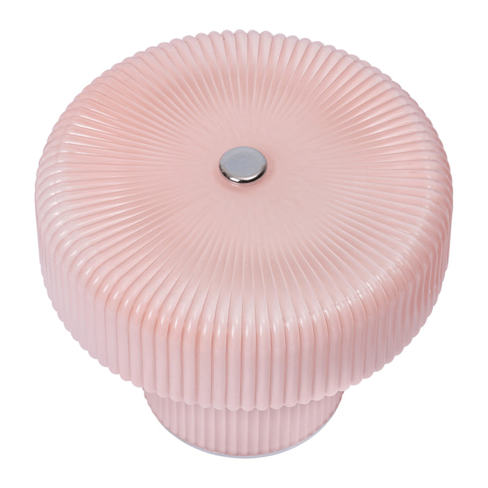 Ferm Living Ripple Draagbare Tafellamp - Pale Rose