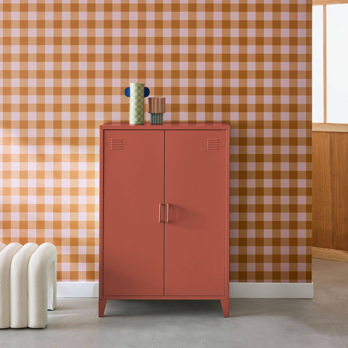 sweeek - Industriële metalen kast 2 deuren