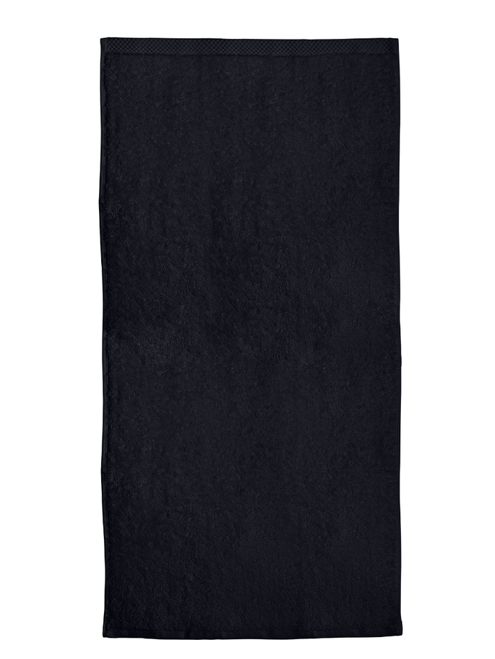 Eleganzzz Badstof Badlaken 100% Katoen 70x140cm - black - Set van 12