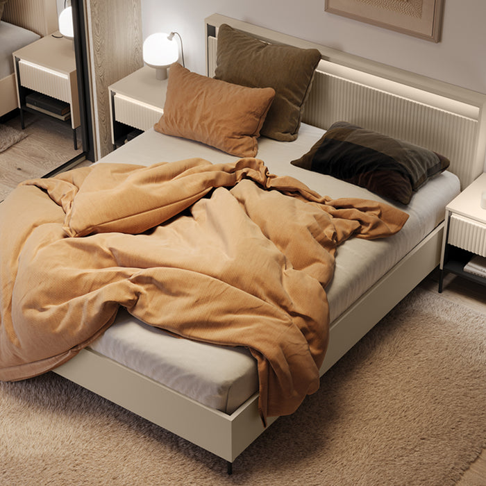 by fonQ Brive Bedframe met Verlichting - 160 x 200 cm