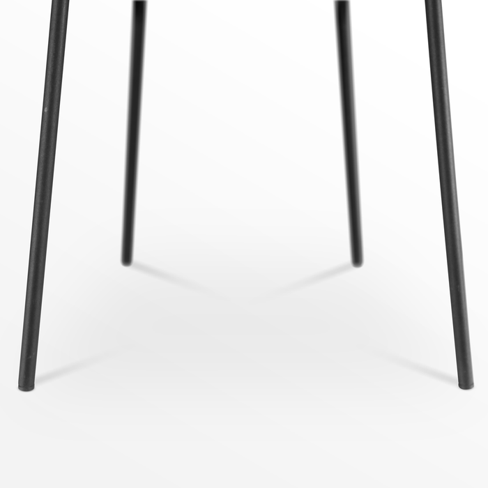 Nolon Nora-Isa Eetkamerstoelen Set van 2 - Bouclé Beige - Zwart