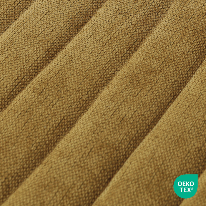 Nolon Nena-Liz Eetkamerstoel Wit met Mosgroen Zitkussen - Zwarte Poten