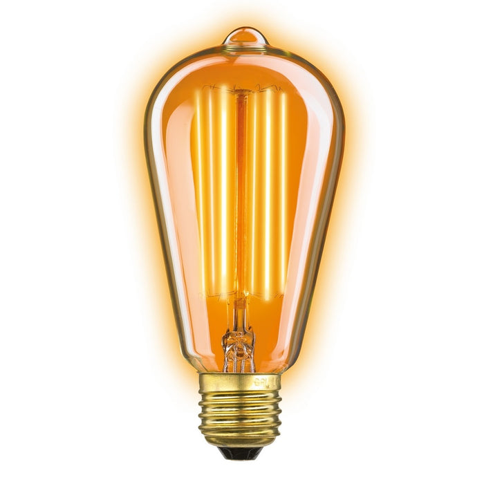 KS Verlichting LED E27 4W Edison 15 cm Classic Gold Lichtbron