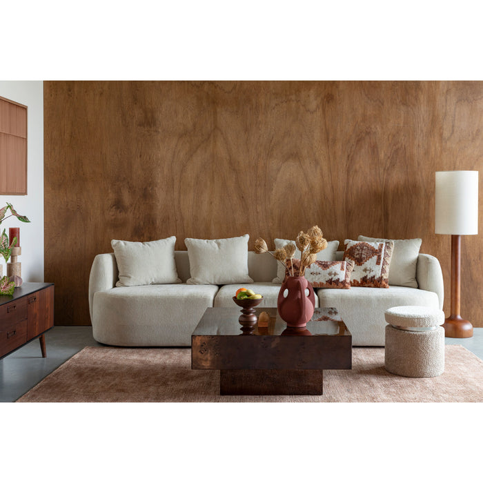 Dutchbone Quinn Salontafel 90x90 cm Hout Walnootkleur - Bruin