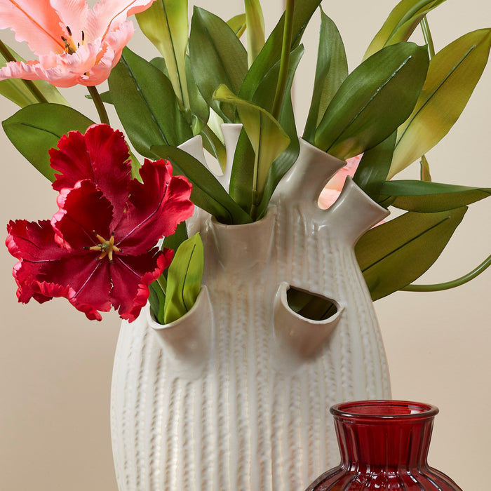 Mica Decorations Saul Tulpvaas H 42 cm - Crème