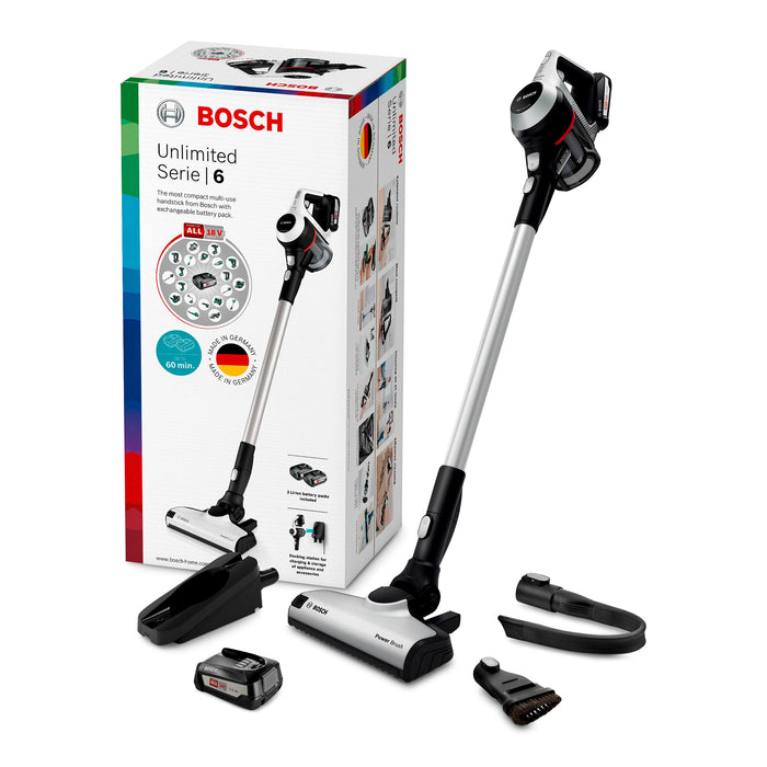 Bosch BCS61BAT2 Unlimited Serie 6 Steelstofzuiger