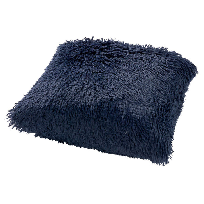 Dutch Decor sierkussen Fluffy - 60x60 cm Insignia Blue