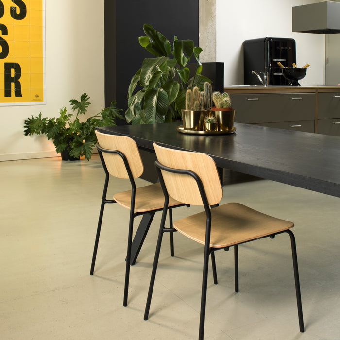 MOOS Ava Eetkamerstoel - Bruin