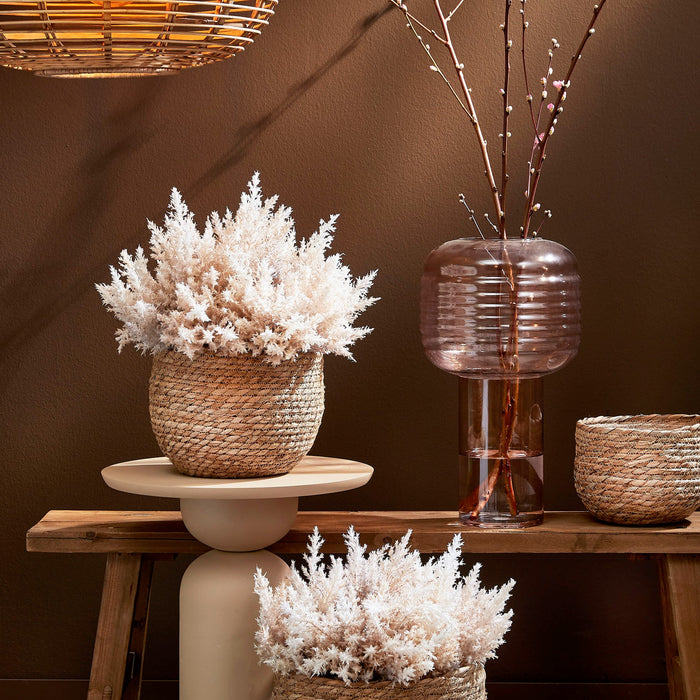 Mica Decorations Ribas Vaas H 42 cm - Roze