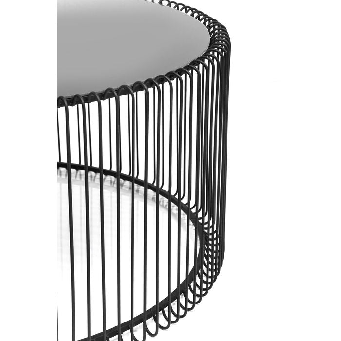Kare Design Wire Salontafel - Set Van 2 - Zwart