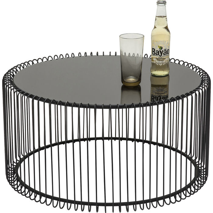 Kare Design Wire Salontafel - Set Van 2 - Zwart