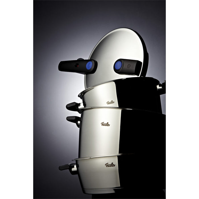 Fissler vitaquick snelkookpan, 8l + snelbraadpan 4l