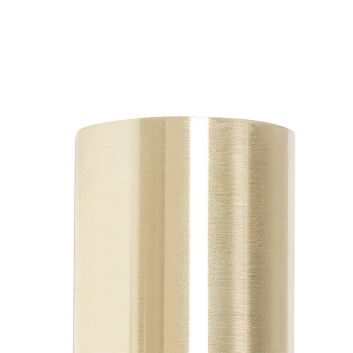 QAZQA Moderne wandlamp messing 2-lichts - Jeana