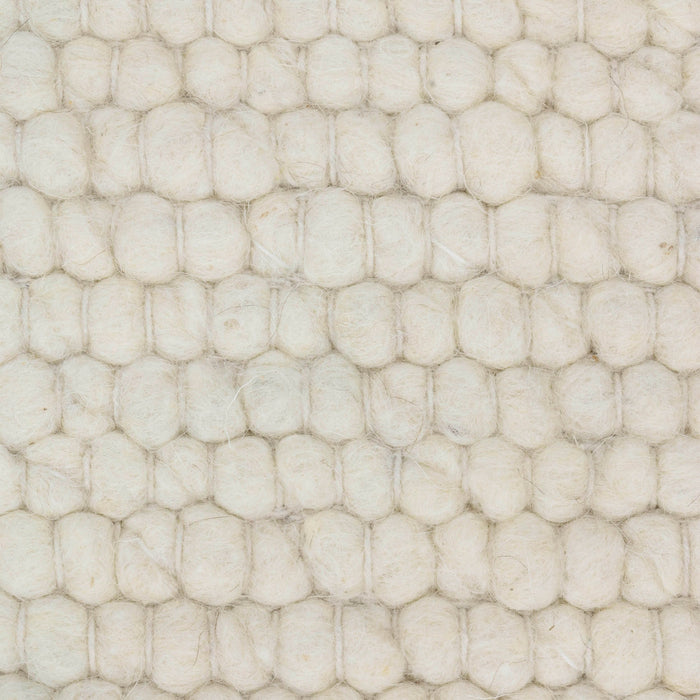 Momo Rugs Sten Vloerkleed Ø 200 cm - Wit