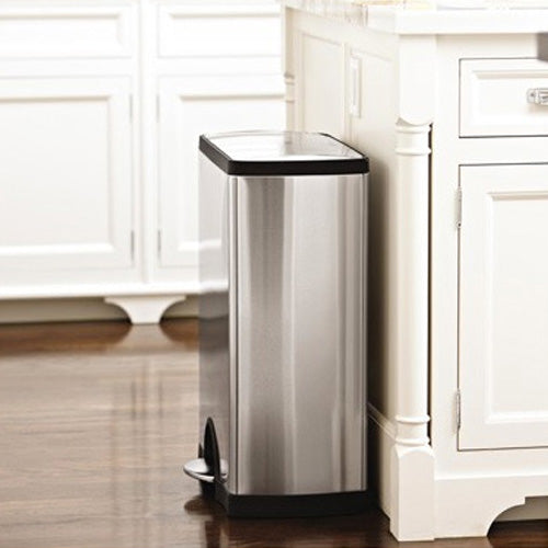 Simplehuman Rectangular Deluxe 50 Liter Vingerafdrukvrij