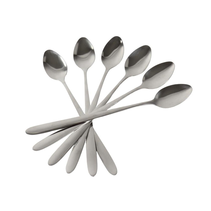 Orange85 Latte Macchiato Lepels IJslepels 20 cm 6 Stuks RVS