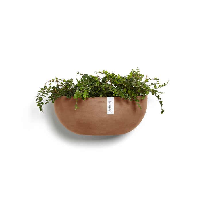 Ecopots Sofia Muur Bloempot B 43 x D 25 cm - Terra