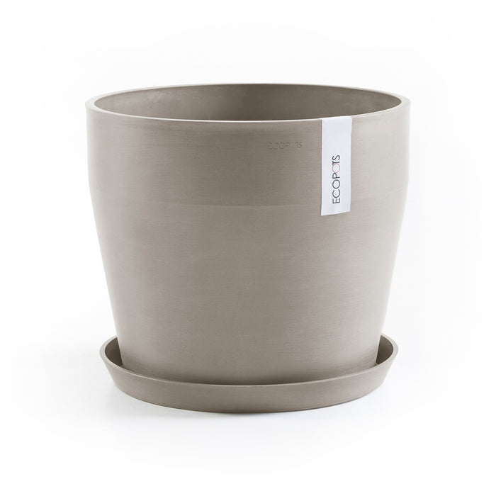 Ecopots Sankara Bloempot Ø 40 cm - Taupe