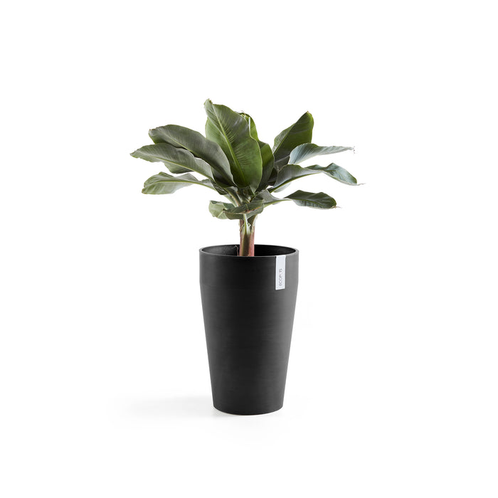 Ecopots Sankara Bloempot Ø 35 cm - Donkergrijs