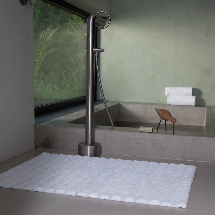 Seahorse badmat Board - 60x90 cm - Wit