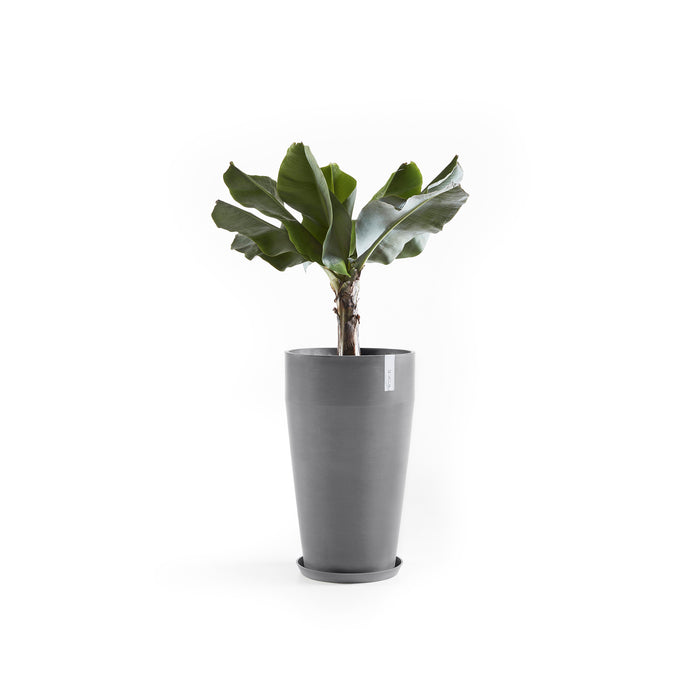 Ecopots Sankara Bloempot Ø 45 cm - Grijs
