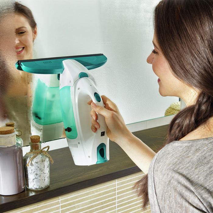 Leifheit Dry & Clean Raamzuiger met Steel & Inwasser