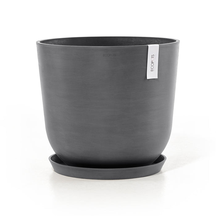 Ecopots Oslo Bloempot Ø 45 cm - Grijs