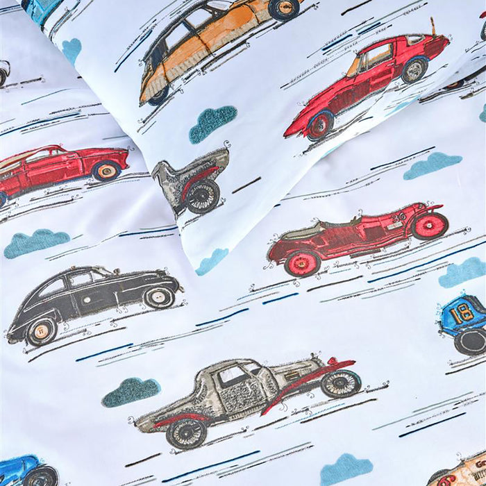 Beddinghouse Kids Oldtimers Dekbedovertrek 120 x 150 cm - Multi