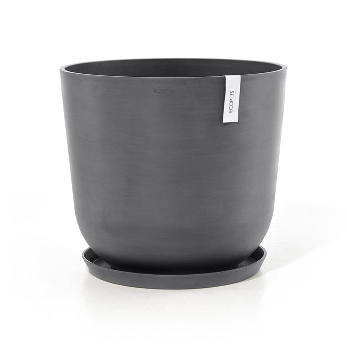 Ecopots Oslo Bloempot Ø 55 cm - Grijs
