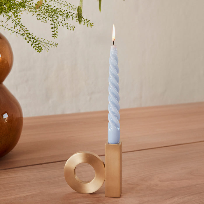 OYOY Baari Solid Brass Kandelaar - Goud