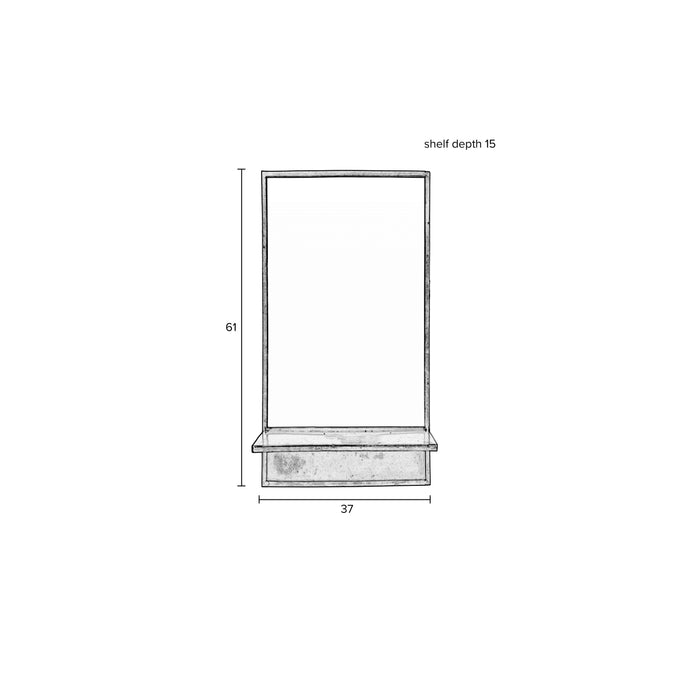 MOOS Margot Spiegel - 61 x 37 cm