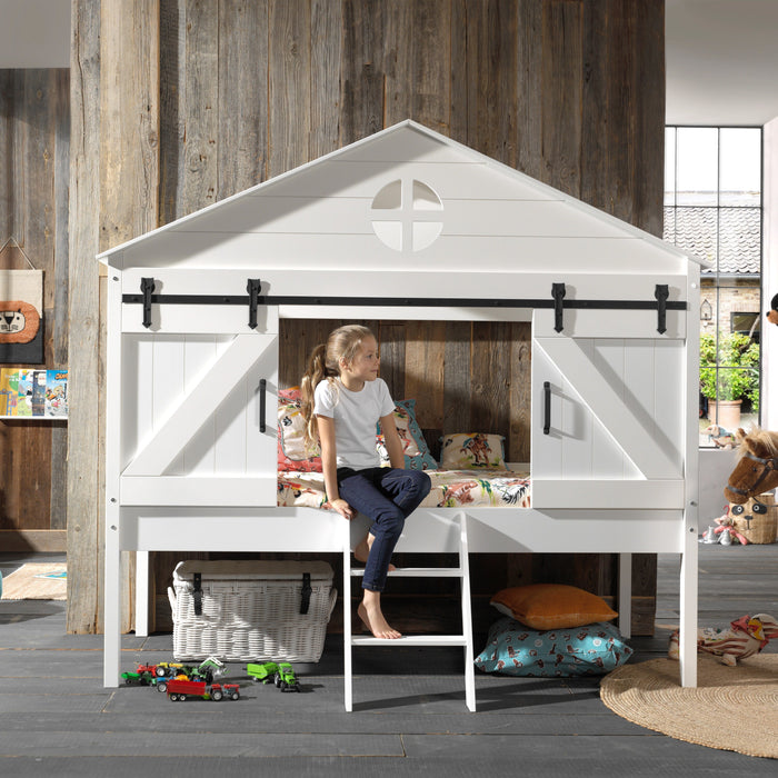 Vipack Barnie Halfhoogslaper - 90 x 200 cm