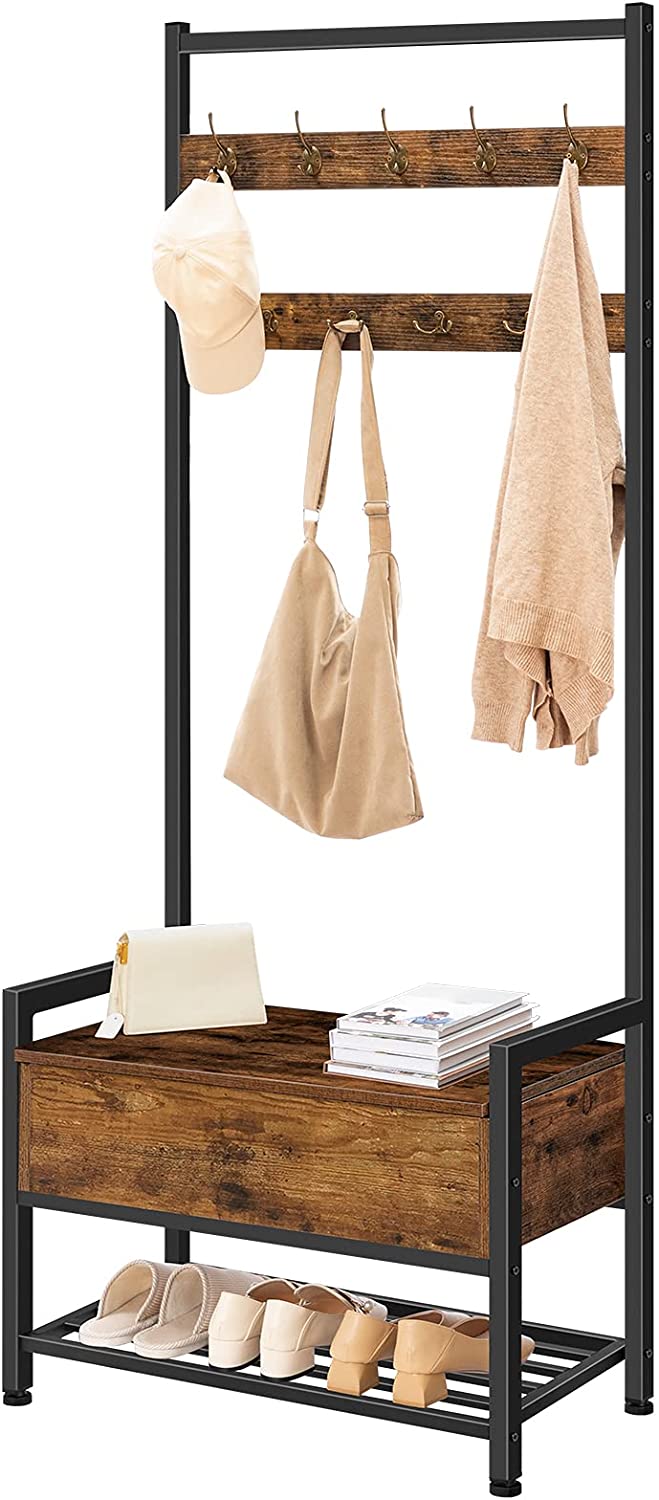 Furnilux -Garderobe - kledingstandaard - 9 haken