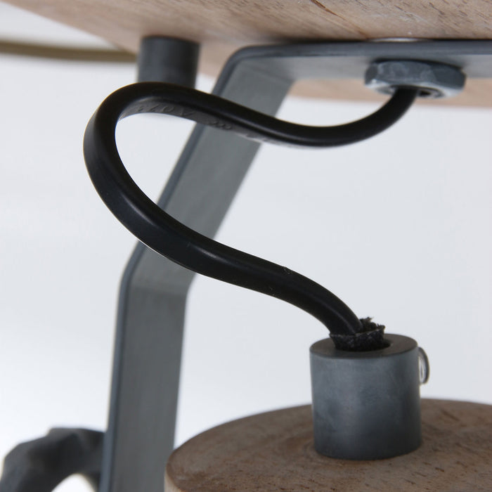 Mexlite Plafondlamp Gearwood 7968GR Grijs